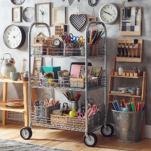 Organizing Your Home with Utility Carts Creative Storage Solutions-3